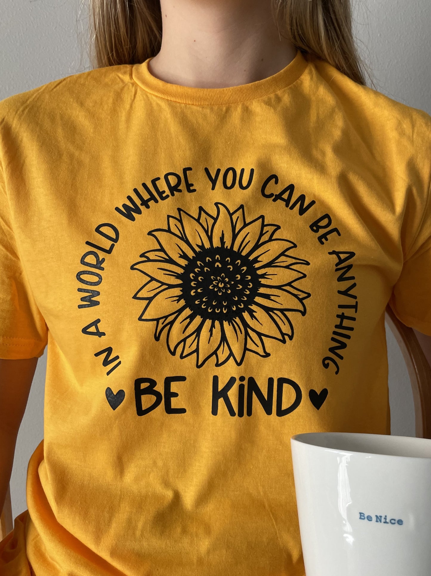 Yellow Be Kind T-Shirt