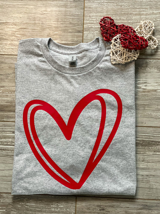 Single Big Heart T-Shirt