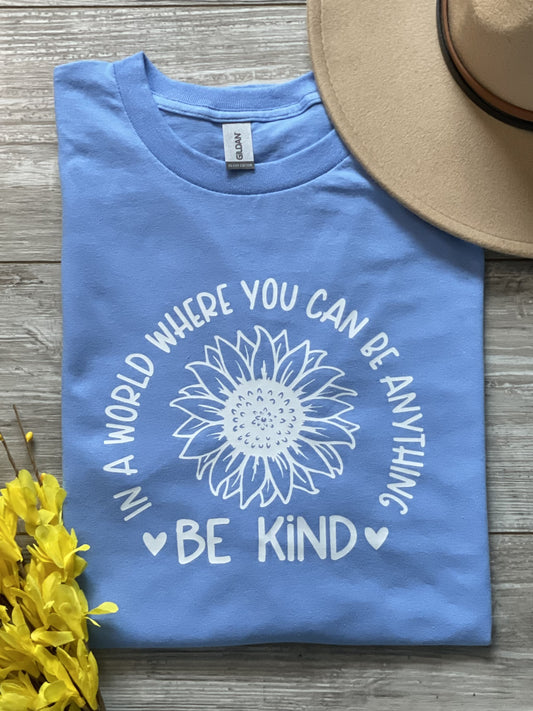 Be Kind T-Shirt Blue