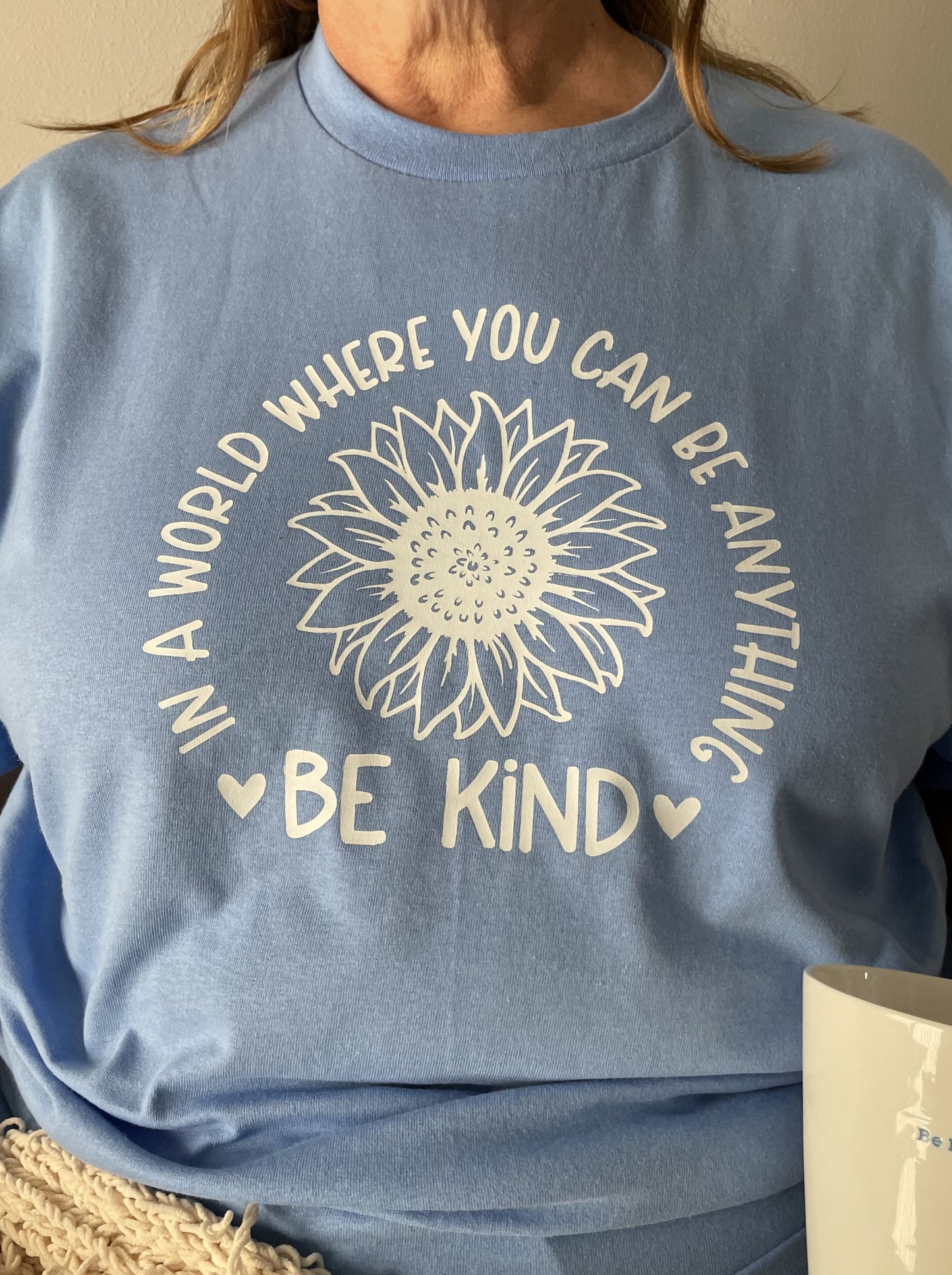 Be Kind T-Shirt Blue