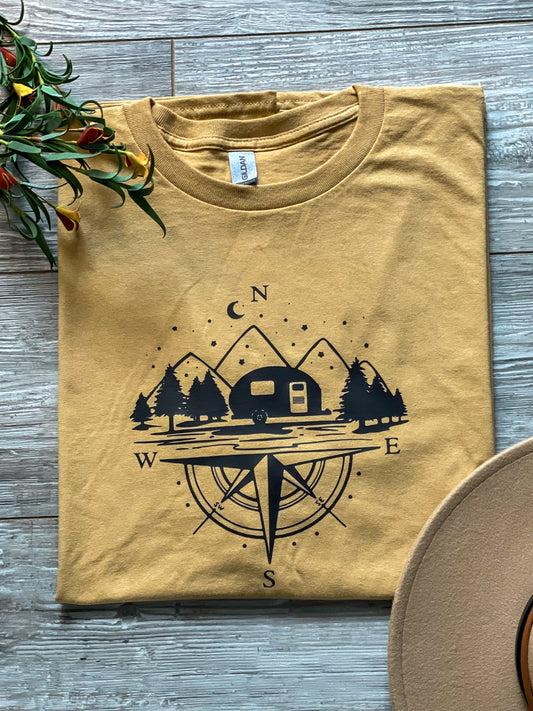 Camper and Compass T-Shirt