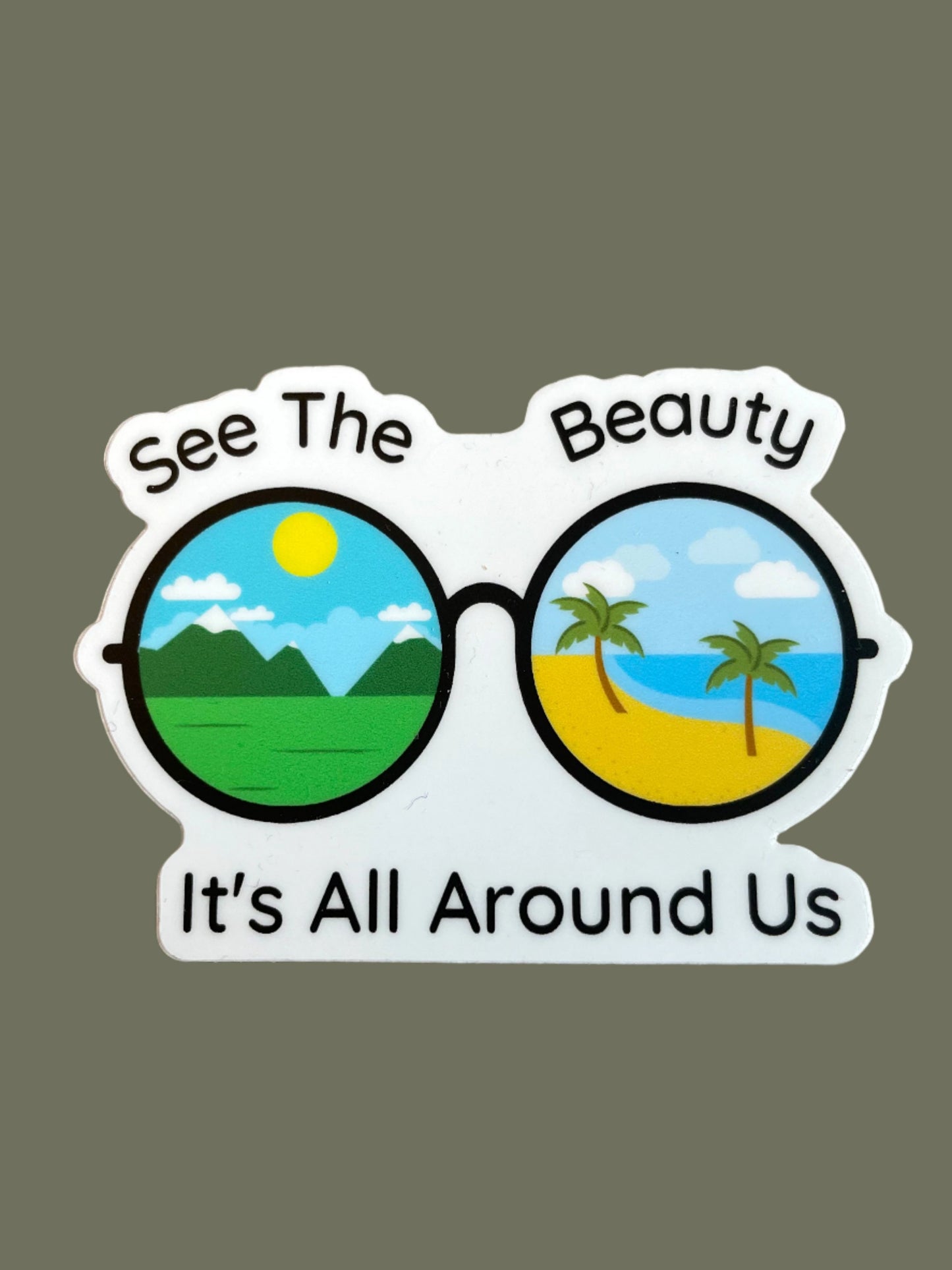 Glasses Sticker