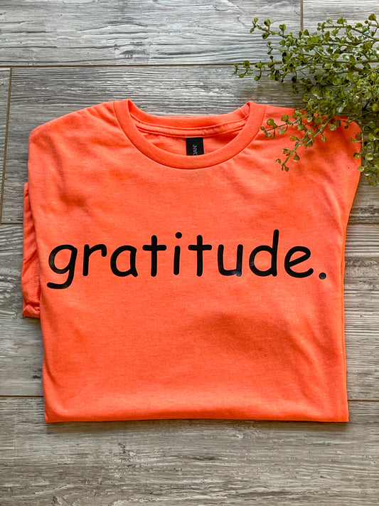 "gratitude" T-Shirt