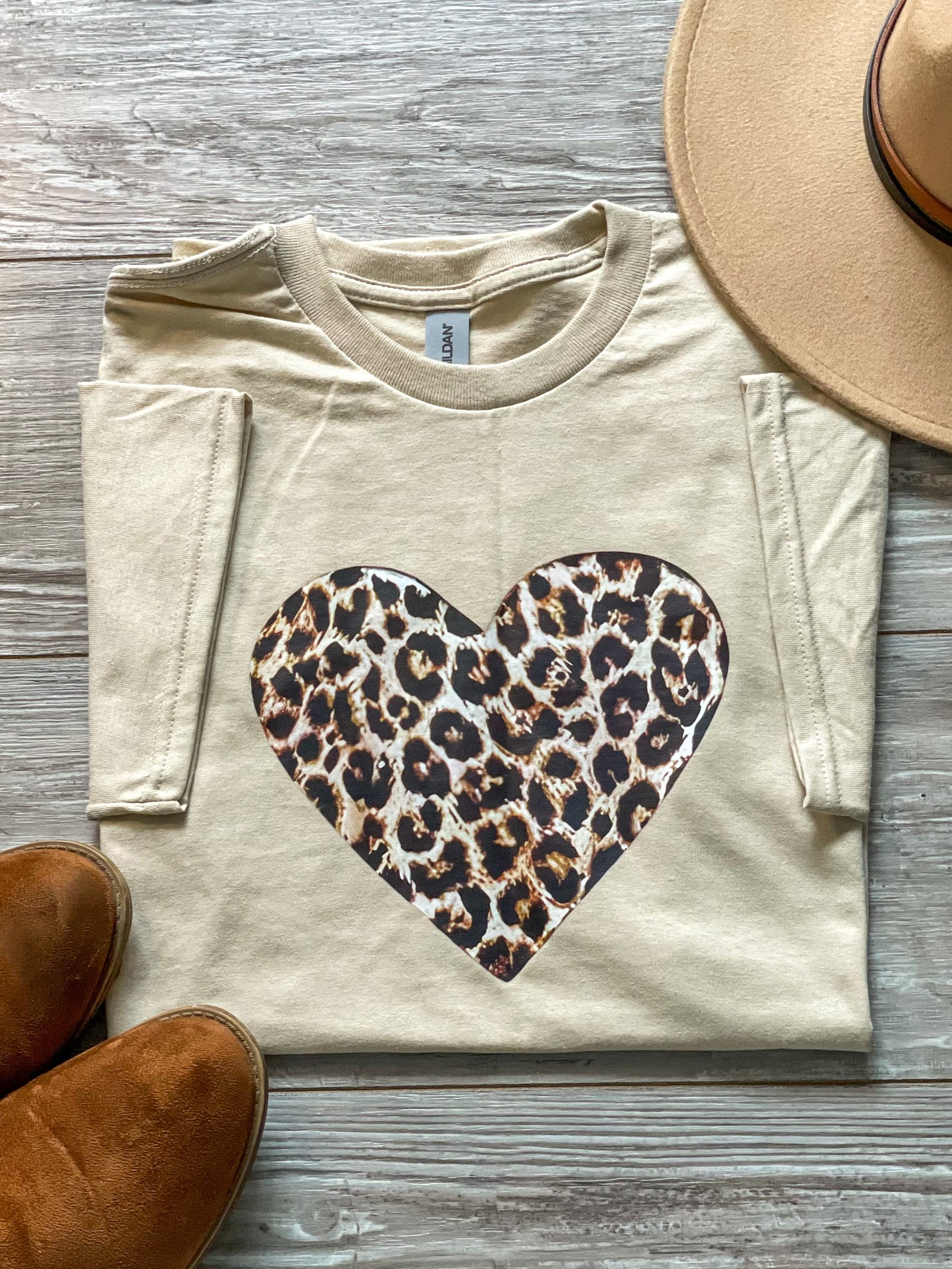 Cheetah Heart T-Shirt