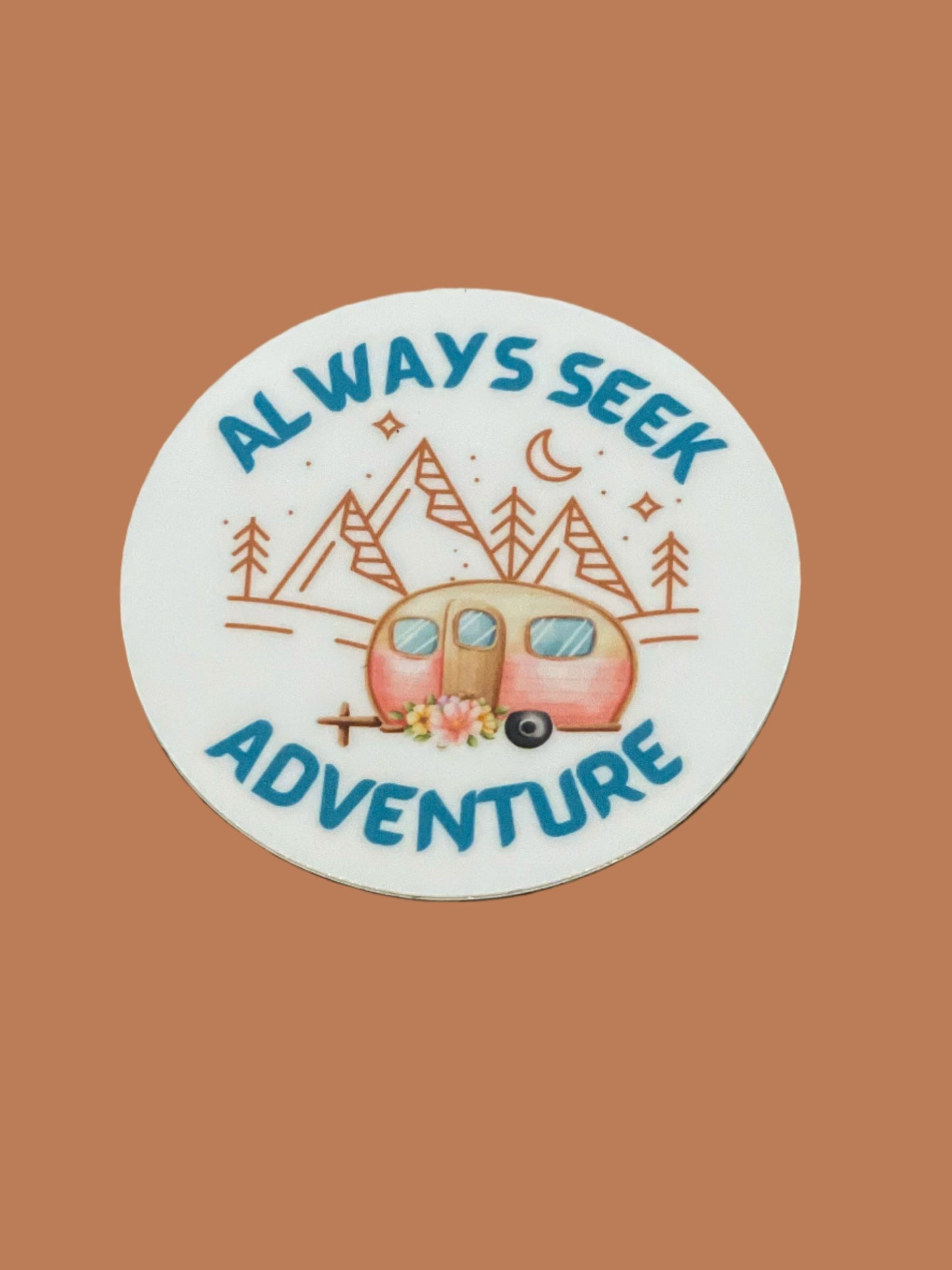 Seek Adventure Sticker